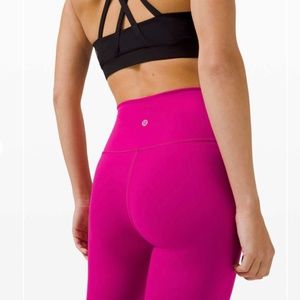 Lululemon Wunder Train High-Rise Tight 25" Ripened Raspberry Size 6